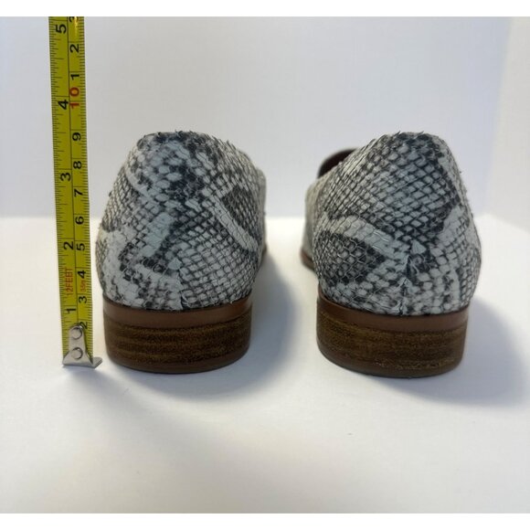 Franco Sarto Clarise2 Snake Print Leather Loafers Womens Shoes Size 8.5 slip-on - Picture 8 of 14